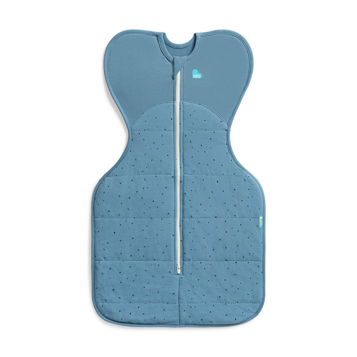 Love To Dream Swaddle Up - Blue Pebbles 2.5Tog