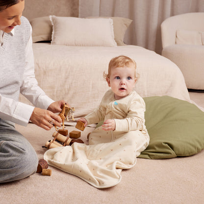 Love To Dream Svefnpoki með ermum - Oatmeal 1.5Tog