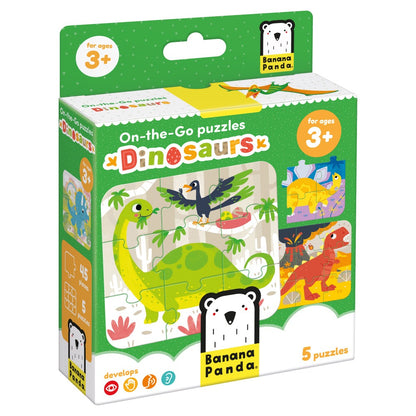 On-the-Go Puzzles Dinosaurs 3+