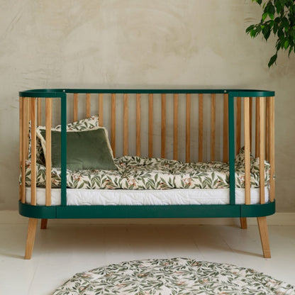 Ungbarnarúm BAMBI MUNDO Crib 140/70cm