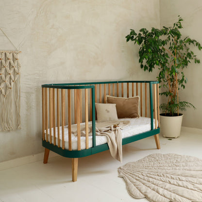 Ungbarnarúm BAMBI MUNDO Crib 140/70cm