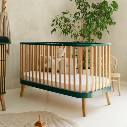 Ungbarnarúm BAMBI MUNDO Crib 140/70cm