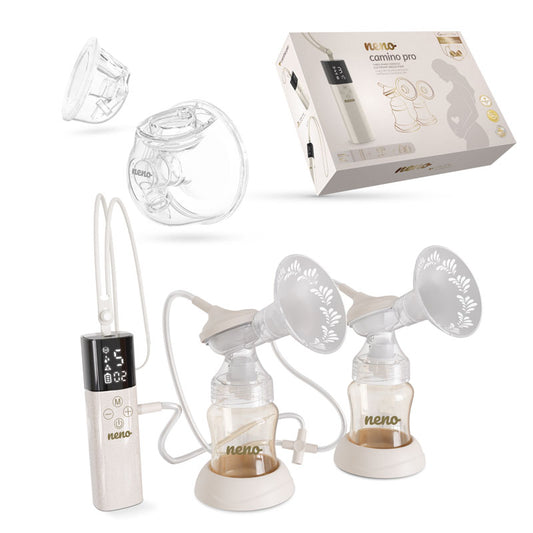 Tvöföld þráðlaus & handfrjáls Brjóstapumpa - Neno Camino Pro