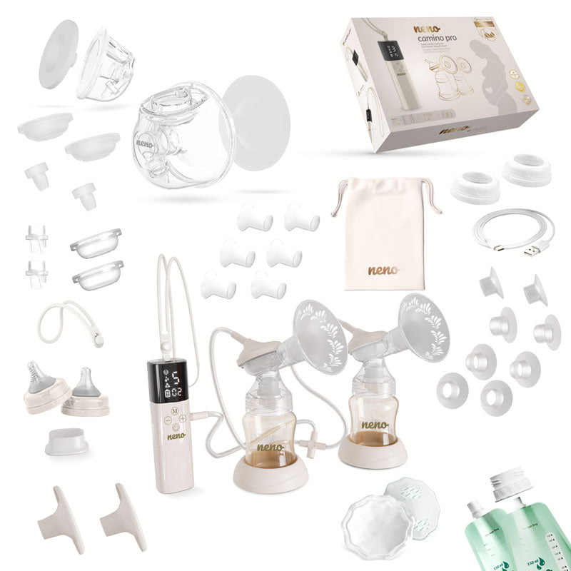 Tvöföld þráðlaus & handfrjáls Brjóstapumpa - Neno Camino Pro