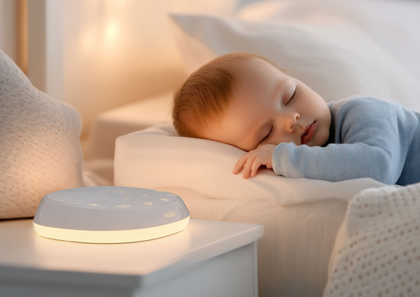 Neno Lumia - White Noise tæki með næturljósi