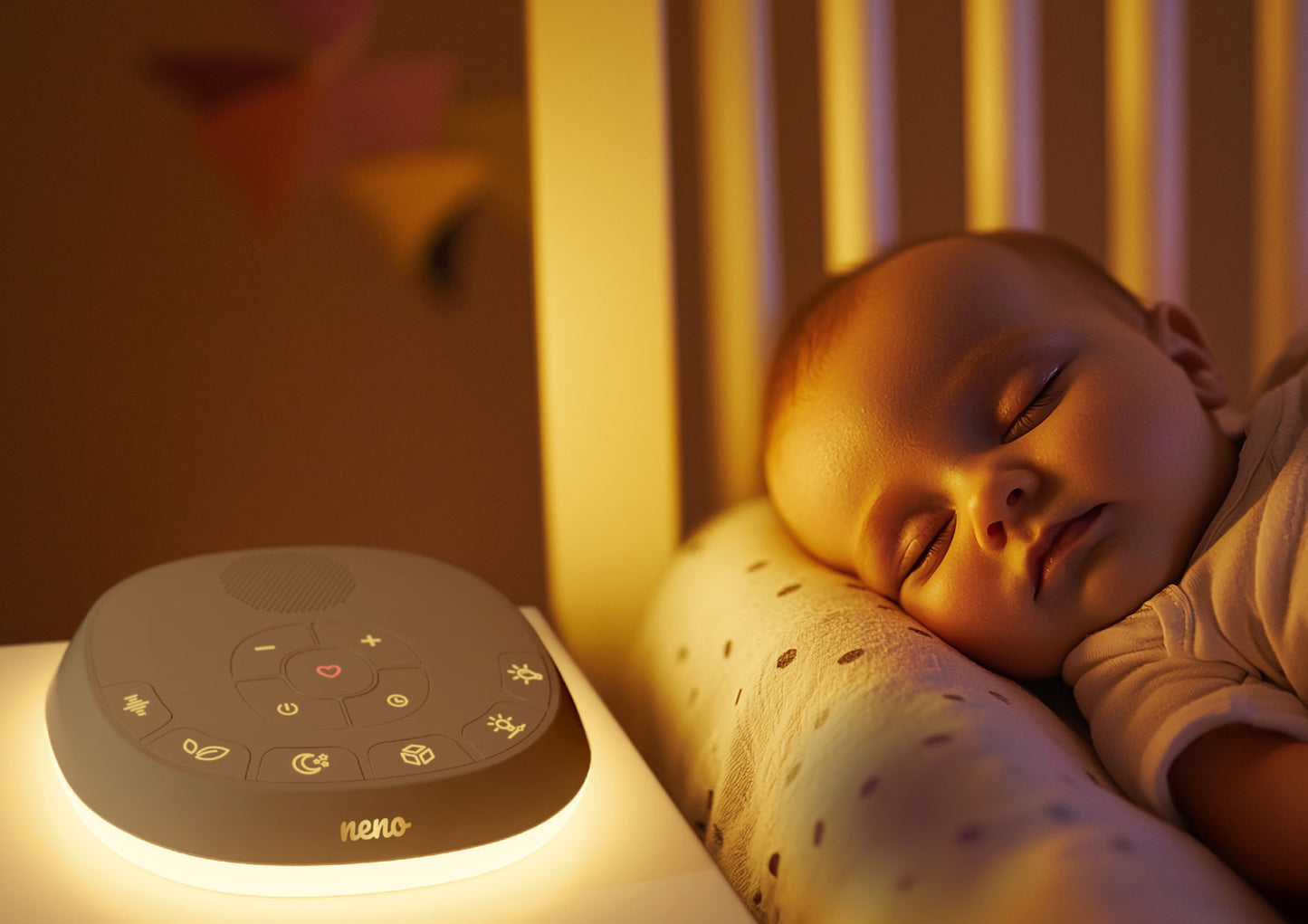 Neno Lumia - White Noise tæki með næturljósi