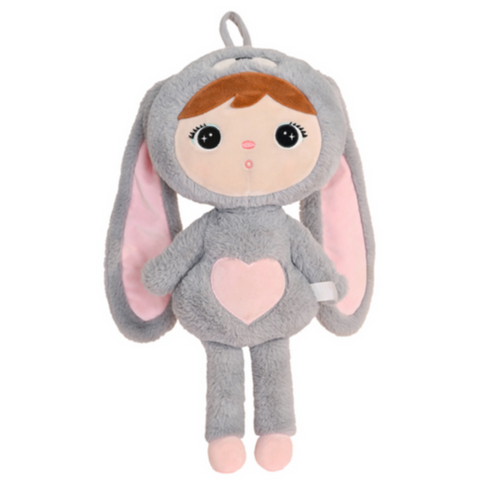 MeToo Gray/Pink Bunny 70cm