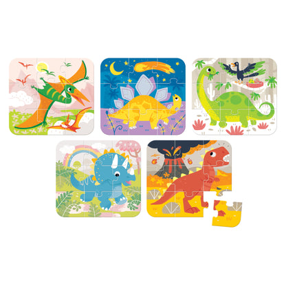 On-the-Go Puzzles Dinosaurs 3+