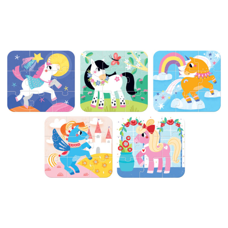 On-the-Go Puzzles Ponies 3+