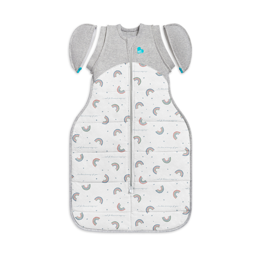 Love To Dream Swaddle Up Transition Bag - White Rainbow 2.5Tog