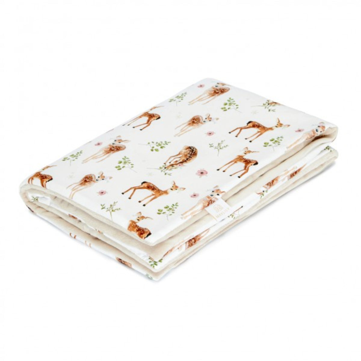 Bamboo Sæng/Teppi - Fawns Beige Minky