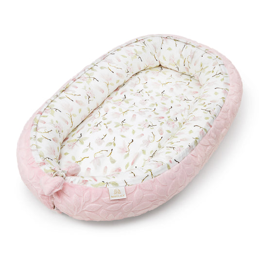 Bambus Ungbarnahreiður Deluxe  -Magnolia