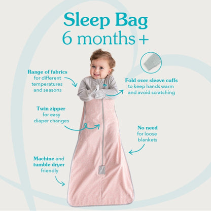 Love To Dream Svefnpoki með ermum - Oatmeal 1.5Tog