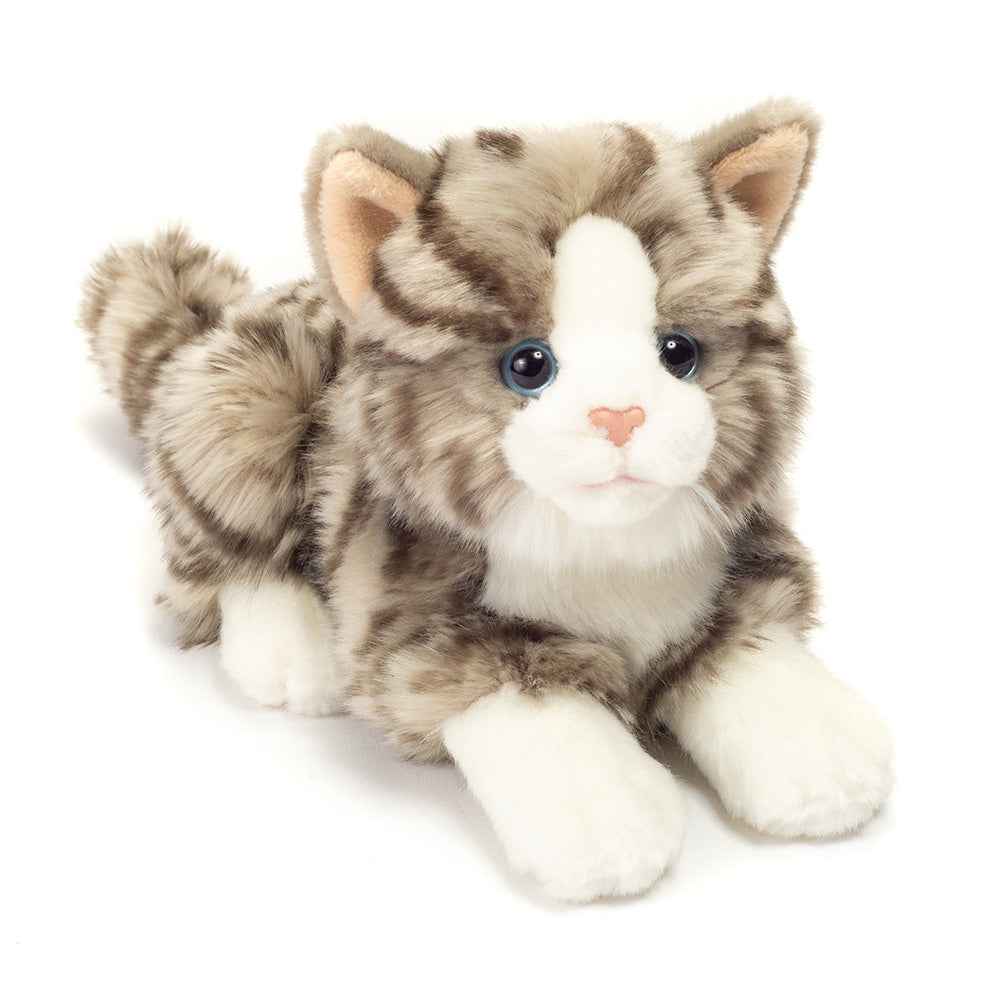 Bangsi - Kisa Lying Cat grey 26cm