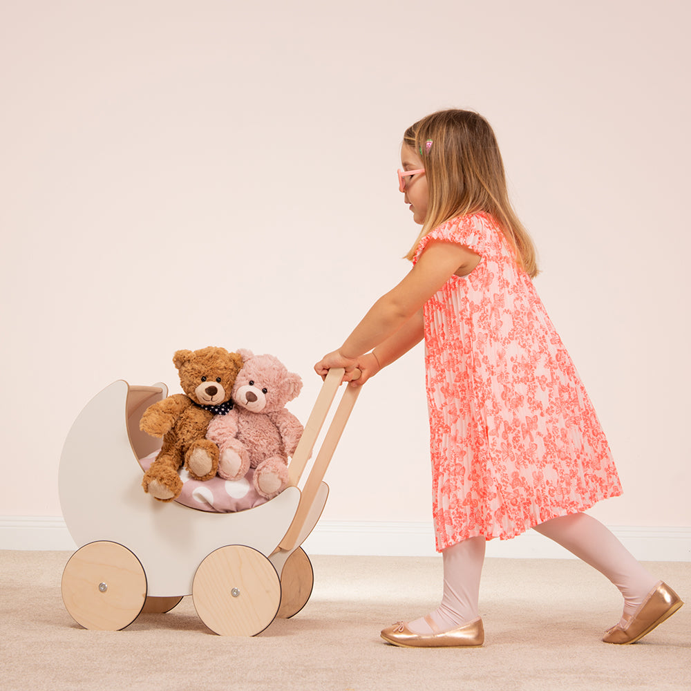 Bangsi - Teddy dusty rose 30cm