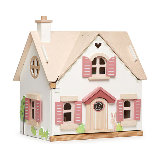 Dúkkuhús - Dollhouse with Furniture - Cottontail Cottage
