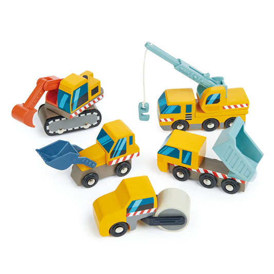 5 Viðar bílar - Construction Vehicles