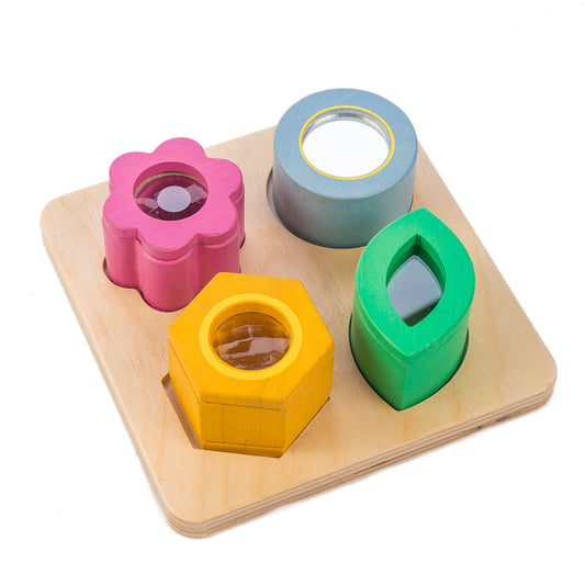 Viðar Púsl - Visual Sensory Tray Sorter - 4 pcs