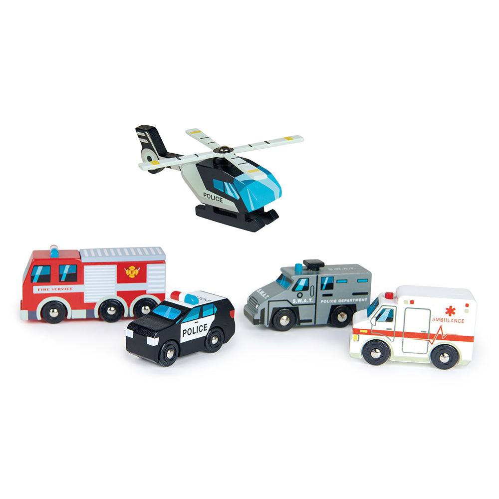 5 Viðar bílar - Emergency Vehicles – Polka