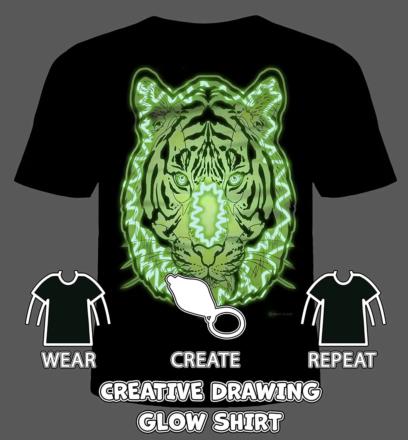 Glow in the Dark Bolur - Tiger