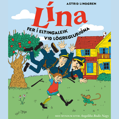 Lína fer í eltingaleik við lögregluþjóna
