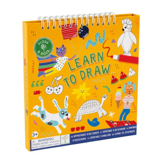 Learn to Draw - Wipe away Rainbow Animals