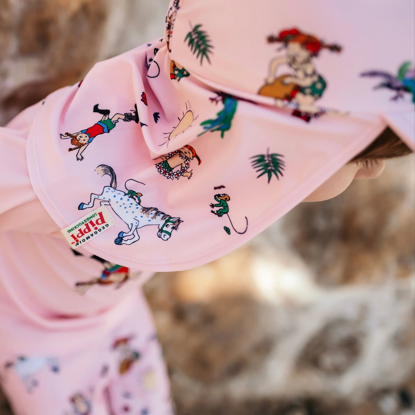 Sólhattur Pink - Lína Langsokkur