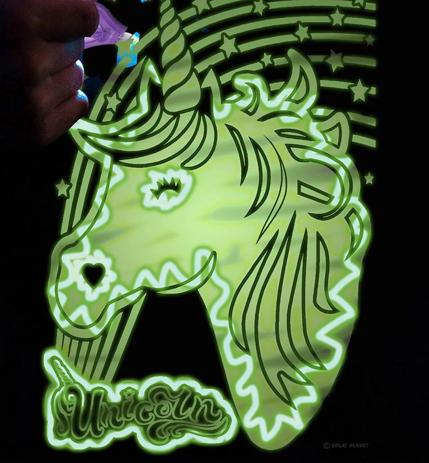 Glow in the Dark Bolur - Unicorn