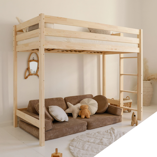 Basic Loft Bed White
