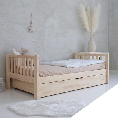 Barnarúm Basic Classic White