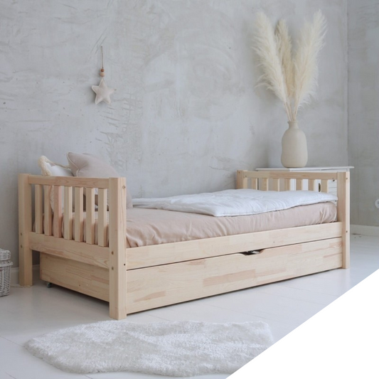 Barnarúm Basic Classic White