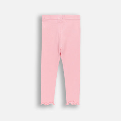 Leggings - Ribbed Light Pink