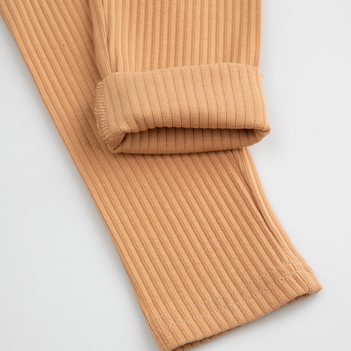 Leggings - Ribbed Mustard