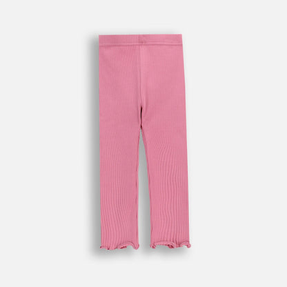 Leggings - Ribbed Pink