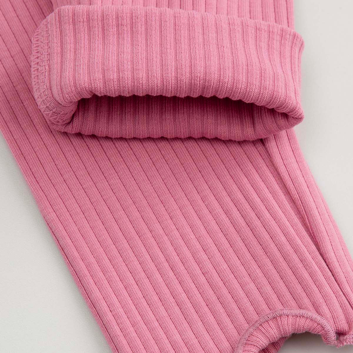 Leggings - Ribbed Pink