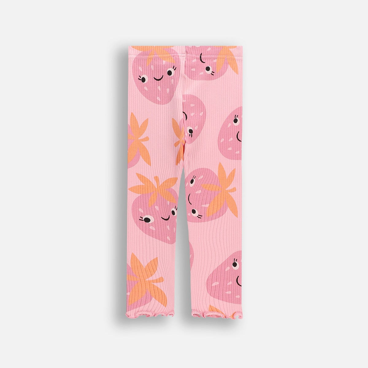 Leggings - Ribbed Strawberry