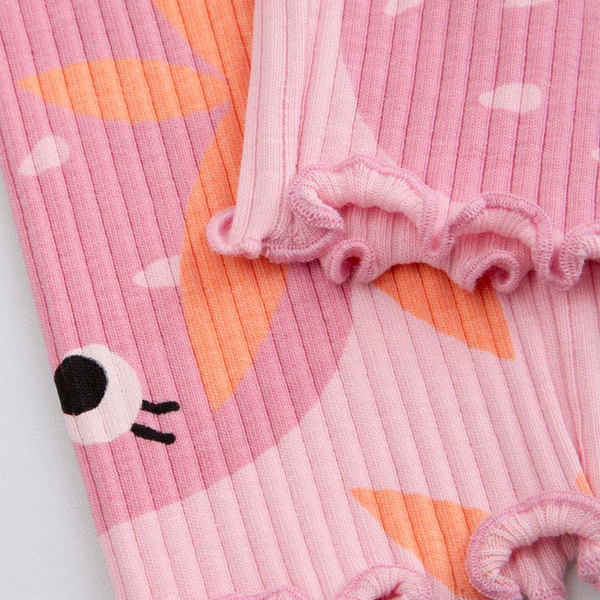 Leggings - Ribbed Strawberry