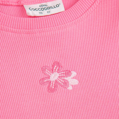 Kjóll - Ribbed Tulle Pink