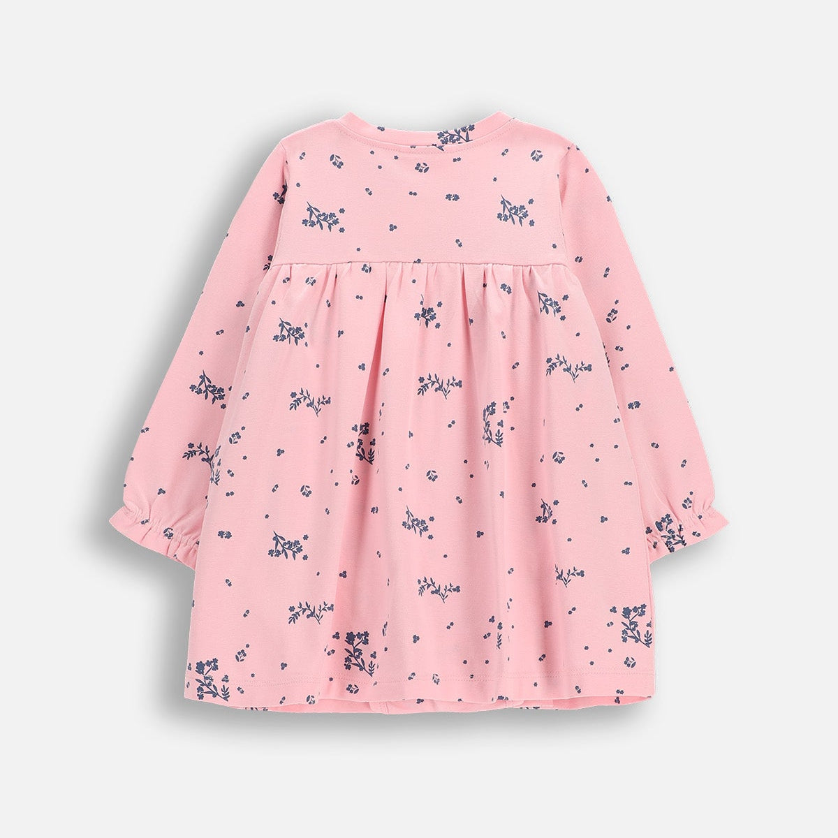 Ungbarnakjóll með samfellu - Pink