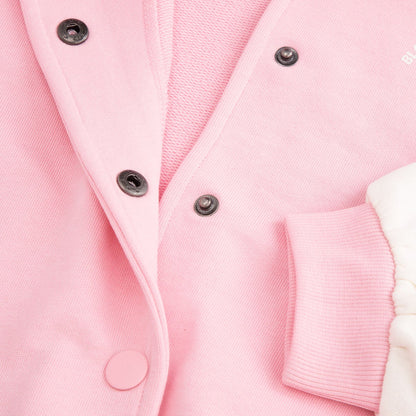 Hneppt Peysa - Bomber Jacket Powder Pink