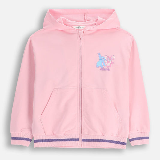 Rennd Hettupeysa - Stitch Pink