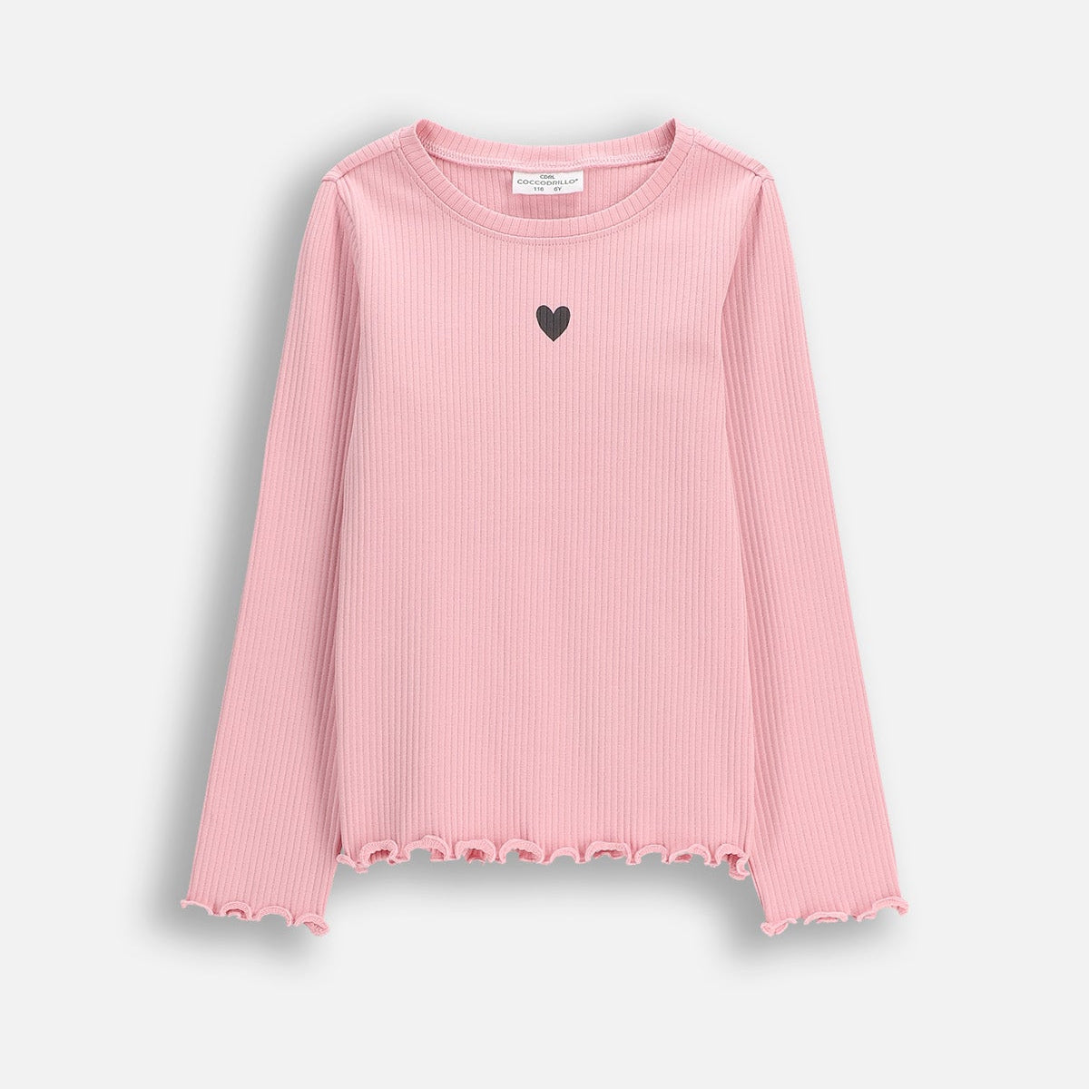 Bolur - Ribbed Pink Heart