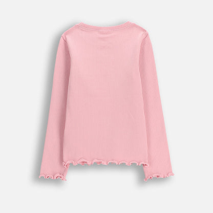 Bolur - Ribbed Pink Heart