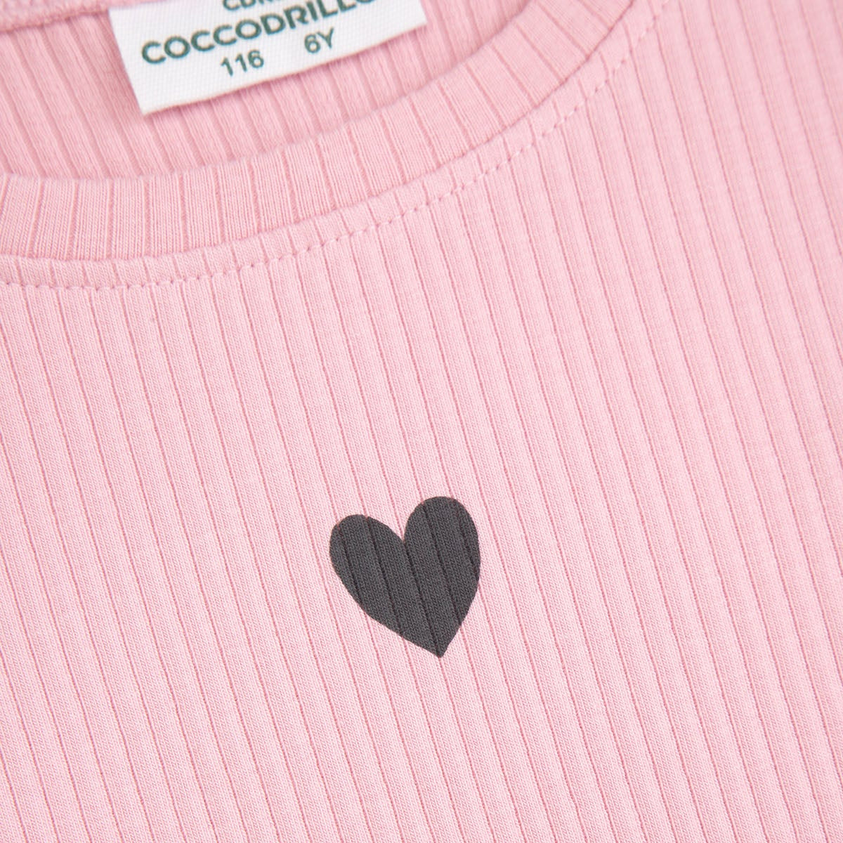 Bolur - Ribbed Pink Heart