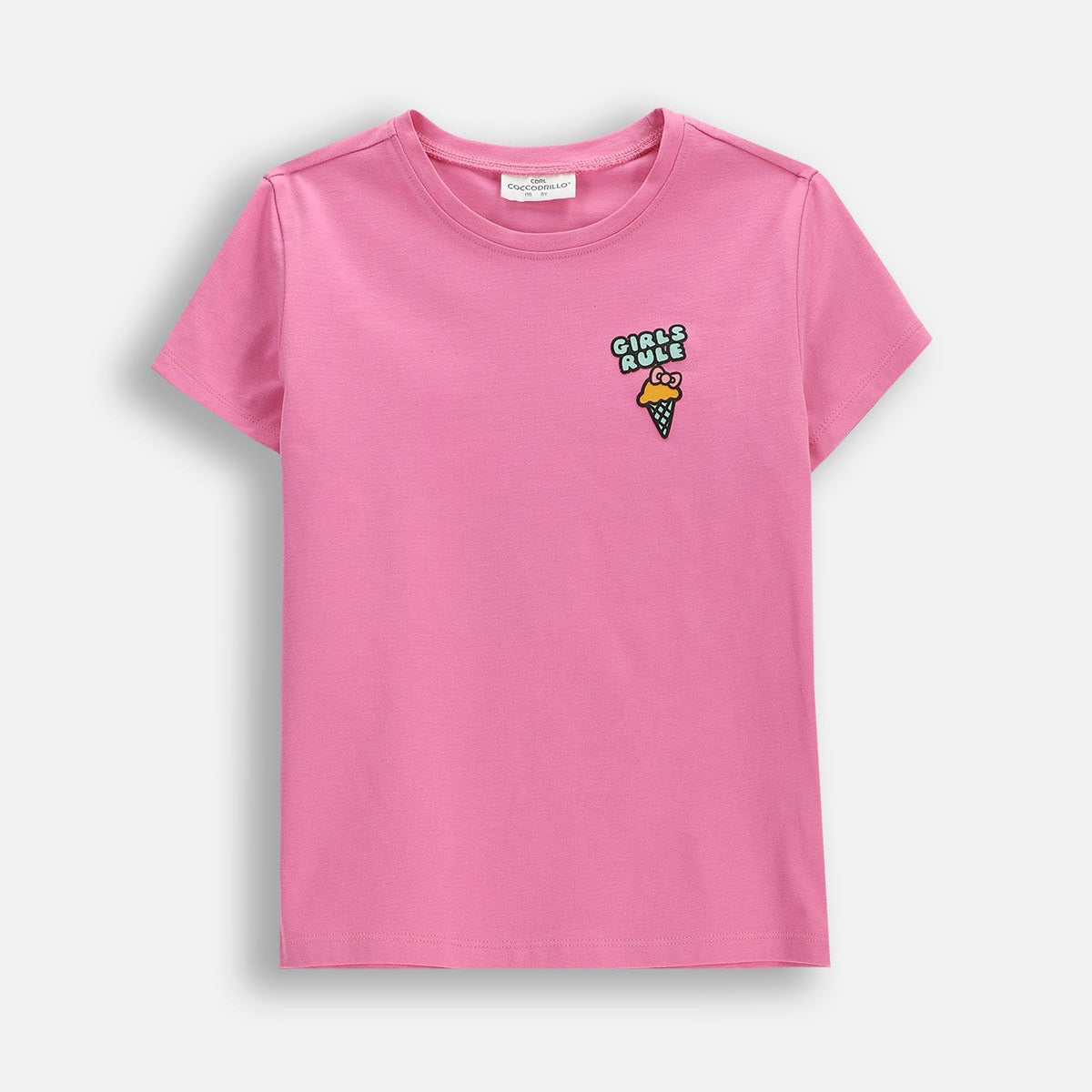 Stuttermabolur - Hello Kitty Pink