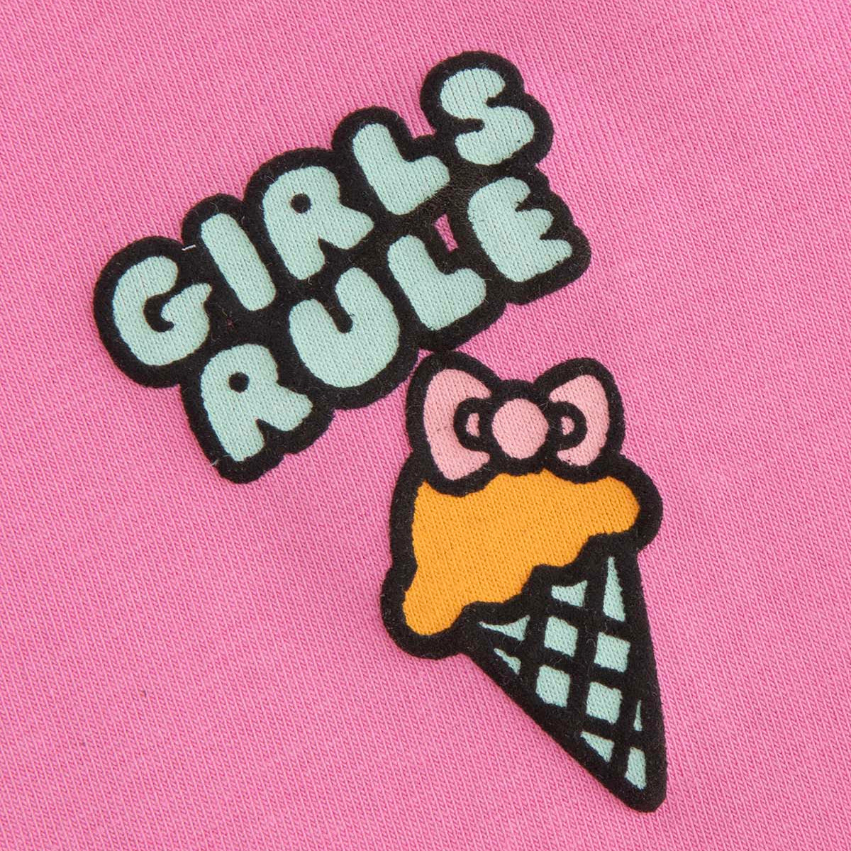 Stuttermabolur - Hello Kitty Pink