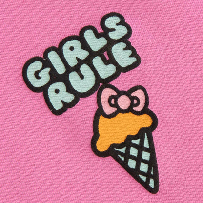 Stuttermabolur - Hello Kitty Pink