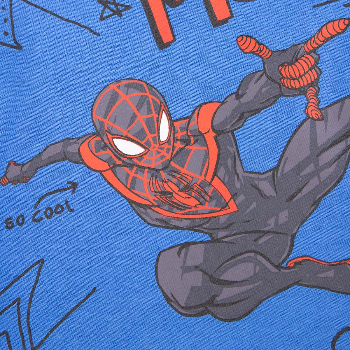 Stuttermabolur - Spiderman Blue
