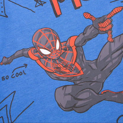 Stuttermabolur - Spiderman Blue