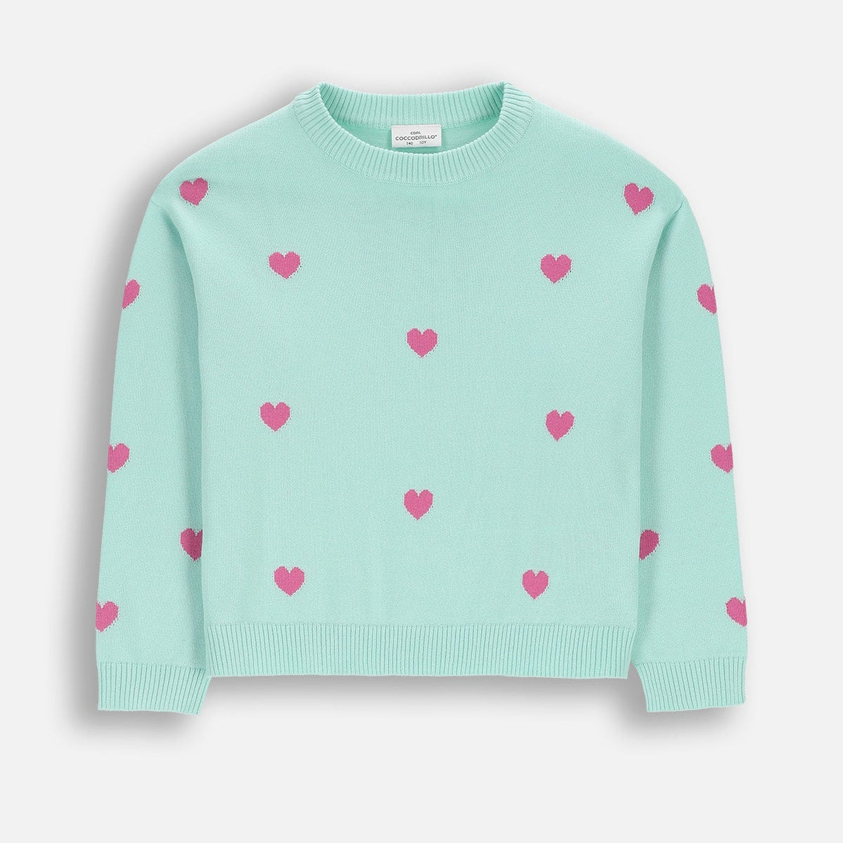 Peysa - Mint Hearts